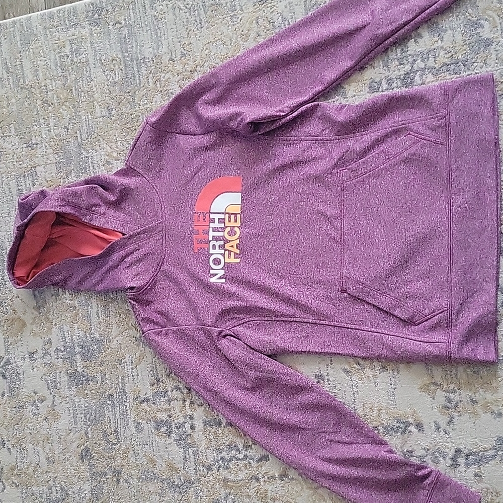 North Face Hoodie pink purple